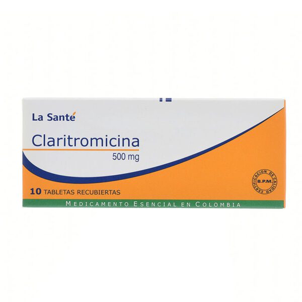Claritromicina 500 Mg 10 Tabletas Ls - Imagen 2