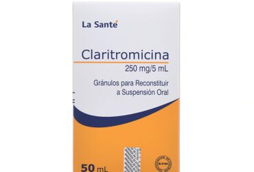 Claritromicina 250 Mg Suspensión 50 Ml Ls