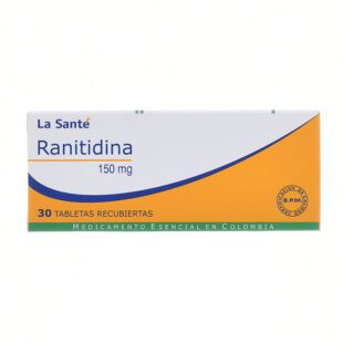 Ranitidina 150 Mg 30 Tabletas Ls