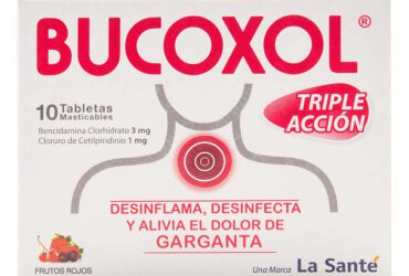 Bucoxol Triple Accion F.Rojos 10 Tbs