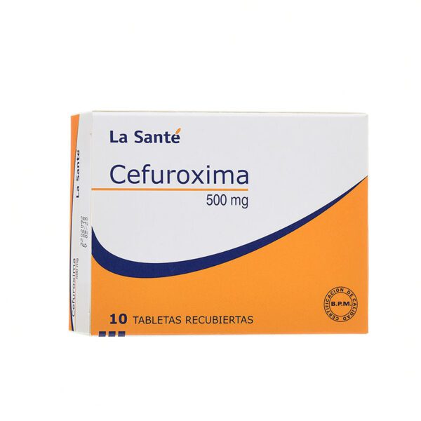 Cefuroxima 500 Mg 10 Tabletas Ls(3%+) - Imagen 2