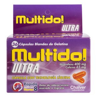 Multidol Ultra 400Mg/65Mg 36 Capsulas