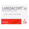 Landacort Deflazacort 30 Mg 10 Tabletas (A)(M)36717 - Imagen 2