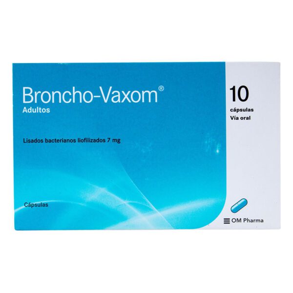 Broncho-Vaxom Adulto 10 Cápsulas (A)(3%+)(Pae)