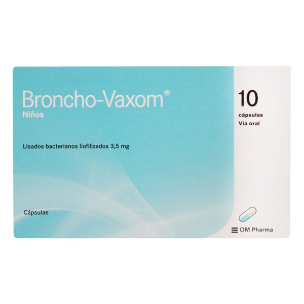 Broncho-Vaxom Niños 10 Cápsulas (3%+)(Pae) - Imagen 2