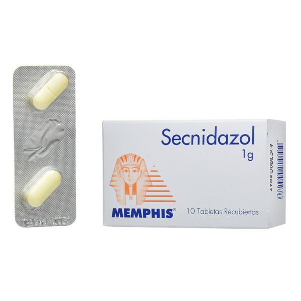 Secnidazol 1 Gr 10 Tabletas Mp - Imagen 2