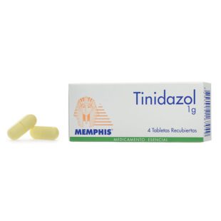 Tinidazol 1 Gr 4 Tabletas Mp