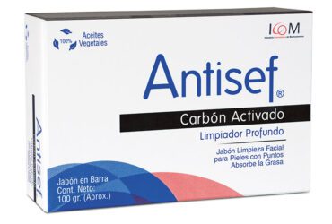 Jabón Anti Sef Carbón Activo 100 Gr. Icom