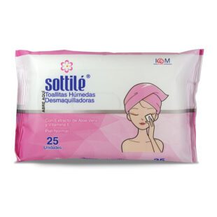 Pañitos Sottile Húmedos Desmaquillantes 25 Unidades