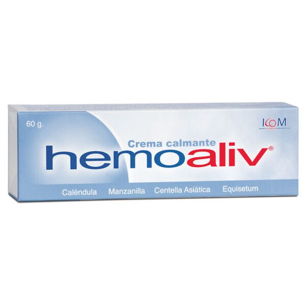 Crema Calmante Hemoaliv 60 Gr Icom