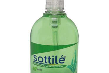 Jabón Líquido Antibacterial Sottile Áloe 500 Ml