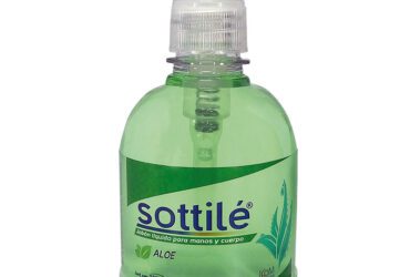 Jabón Líquido Antibacterial Sottile Áloe 300 Ml