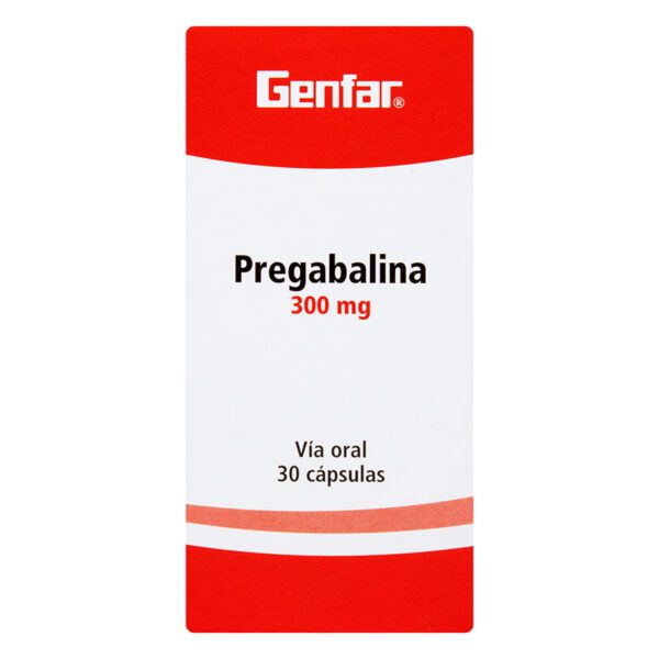 Pregabalina 300 Mg 30 Tabletas Gf (M)163440