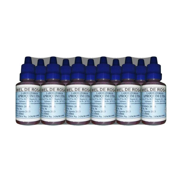 Miel De Rosas Frasco 20 Ml 25 Uds