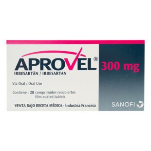 Aprovel 300 Mg 28 Tabletas (A)(P)34608(Sc)