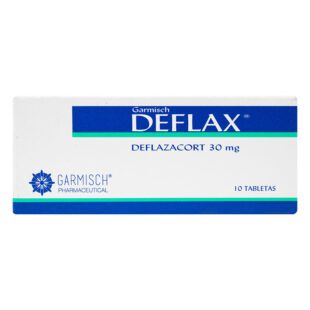 Deflax 30 Mg 10 Tabletas