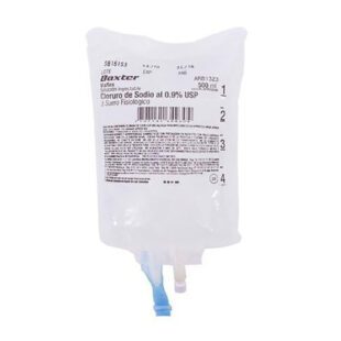 Suero Fisiológico Cloruro De Sodio 500 Ml 1323