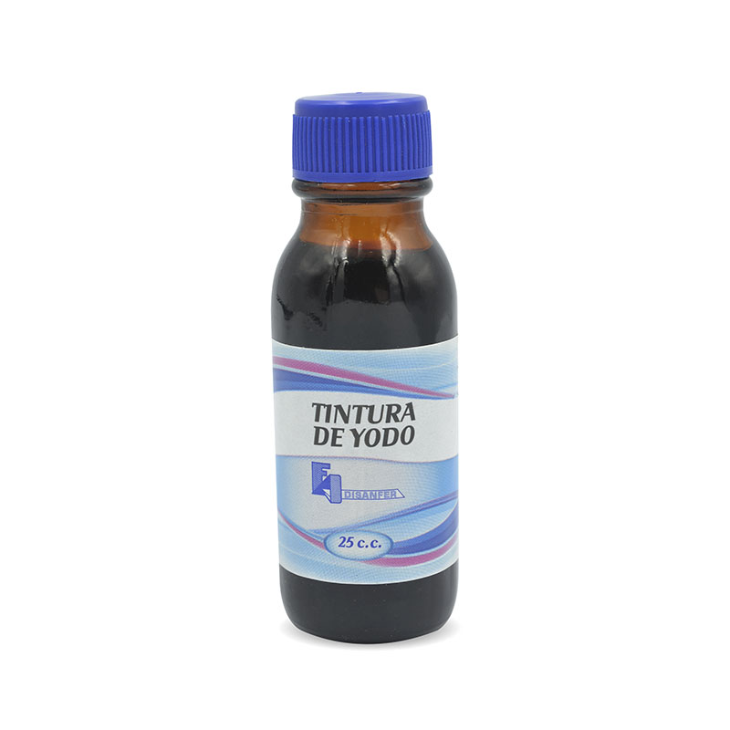 Tintura De Yodo 12 Uds 25 Ml Disanfer - Imagen 2