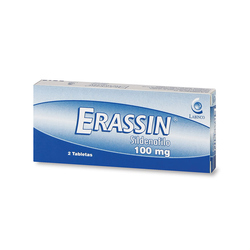 Erassin 100 Mg 2 Tabletas Lb - Imagen 2
