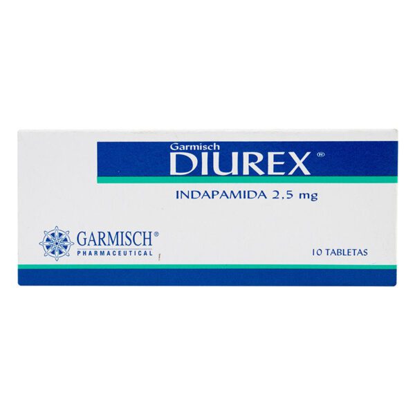 Diurex 2.5 Mg 10 Tabletas - Imagen 2