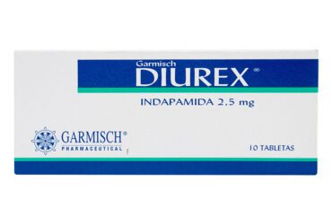 Diurex 2.5 Mg 10 Tabletas