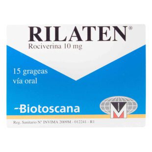 Rilaten 10 Mg 15 Grageas