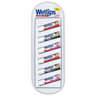 Protector Labial Wetlips Surtido Display 6 Unidades