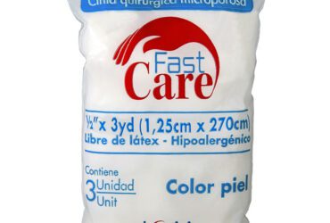 Micropore C.Piel Fast Care 1/2X3 3Uds Ic