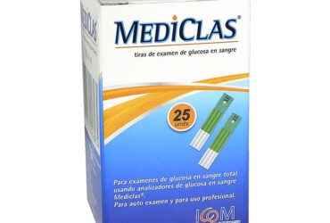 Tiras Reactivas Gluc.Mediclas 25Ud Ic(Rf