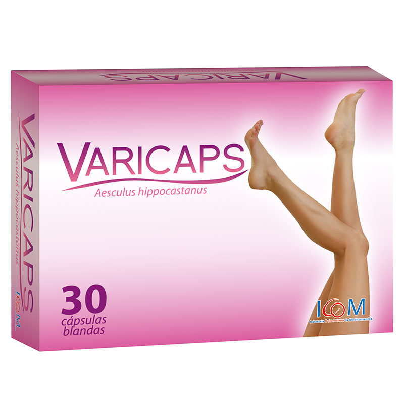 Varicaps 250 Mg 30 Capsulas Icom (T) - Imagen 2