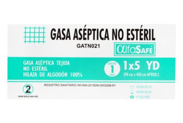 Gasa Alfa Aseptica 1X5