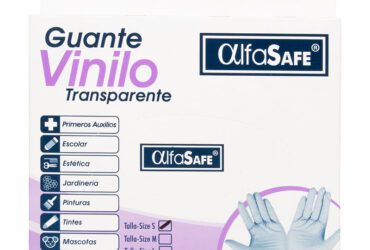 Guantes Vinilo Alfasafe 24 Uds S