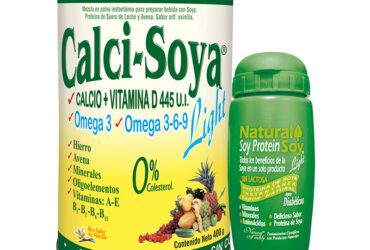 Calci-Soya Light Vainilla 400.G+Botilito