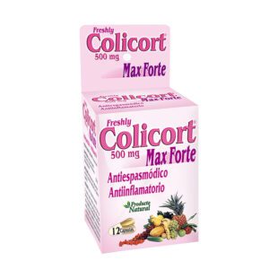 Colicort 500 Mg 12 Capsulas Pastillero