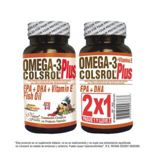 Omega 3 Plus Colsrol 100 Softgel.2X1 P.E