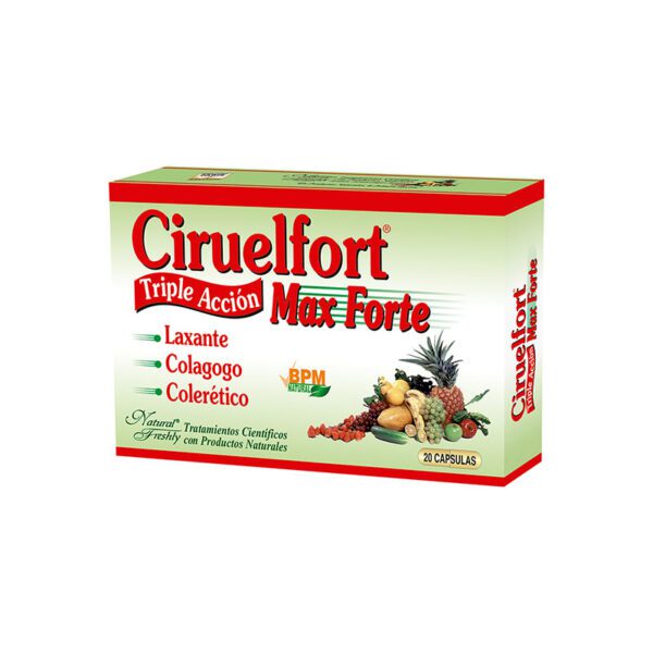 Ciruelfort Max Forte 20 Capsulas Nf