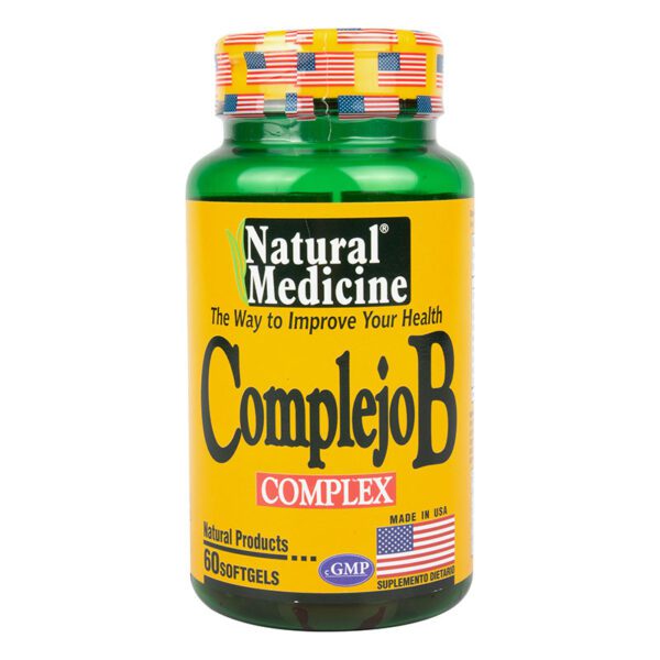 B 100 Complex Natural Medicine 60 Capsul - Imagen 2