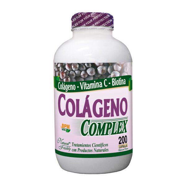 Colageno Complex 200 Capsulas Nf - Imagen 2