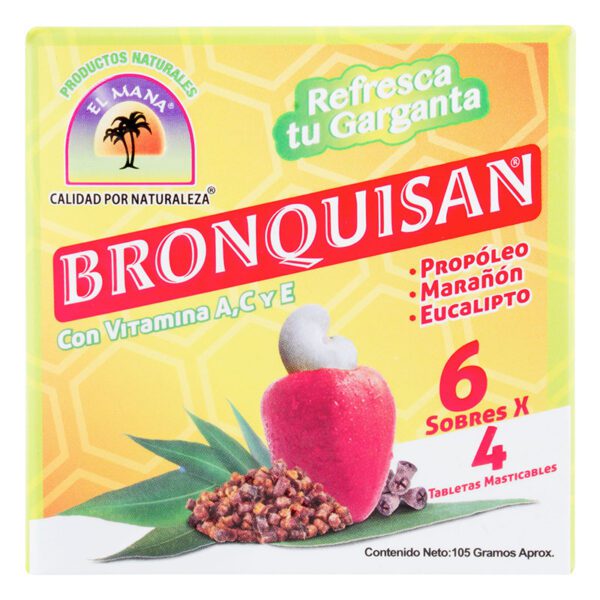 Bronquisan Tabletas Masticables 6 Sbs - Imagen 2