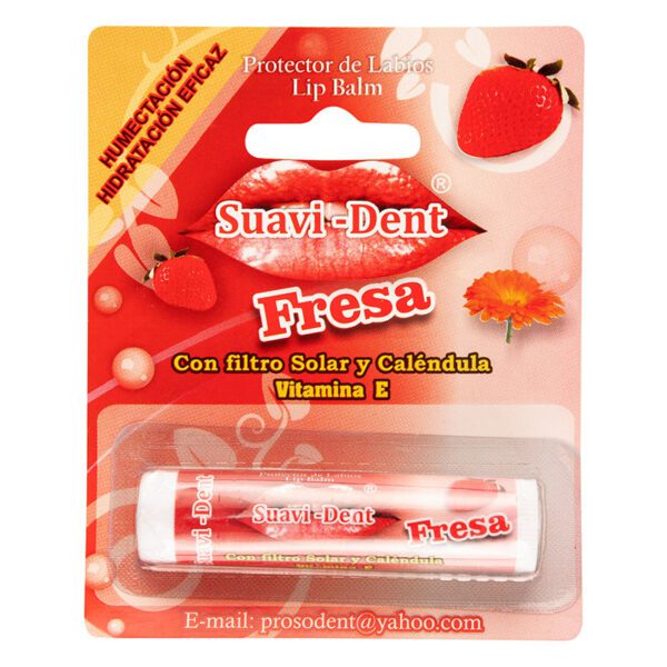 Protector Labial Suavident Fresa - Imagen 2