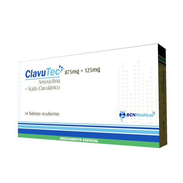 Clavutec 875 Mg 14 Tabletas (3%+)(Pae)