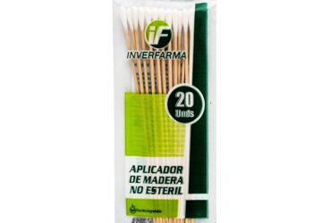 Aplicador De Madera 20 Uds Inverfarma