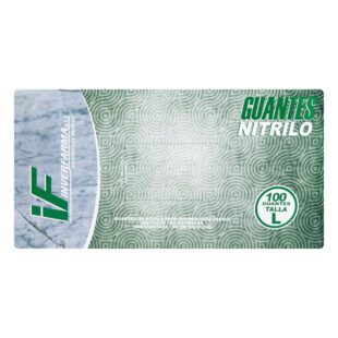 Guante De Nitrilo Blanco L 100 Uds Inver