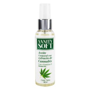 Aceite Corporal Vanity Soft Cannabis 60 Ml