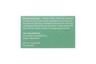 Vertigoheel 100 Tab (Pae)