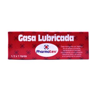Gasa Lubricada Pharmatex 1/2 X 1 Yd