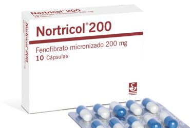Nortricol 200 Mg 10 Cápsulas (M)9240