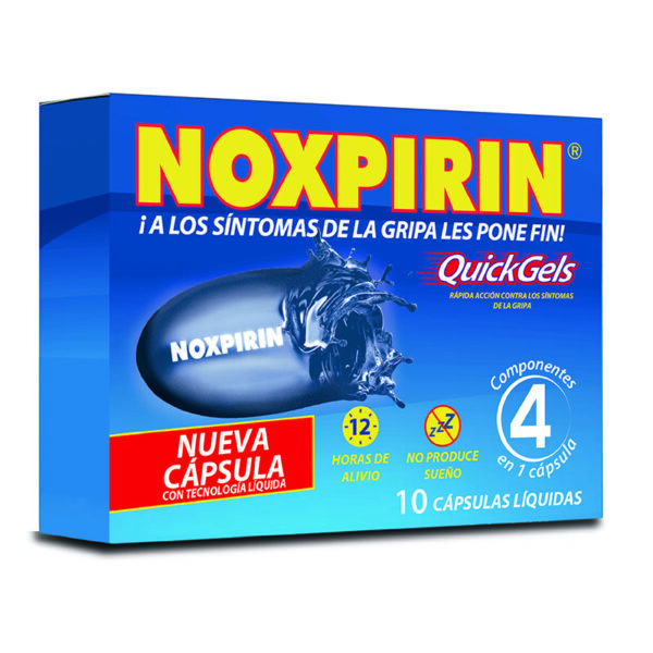 Noxpirin Quick Gel 10 Capsulas - Imagen 2