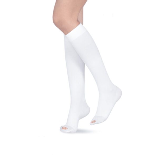 Media Medivaric Antiembolia L Rodilla Blanco Nti