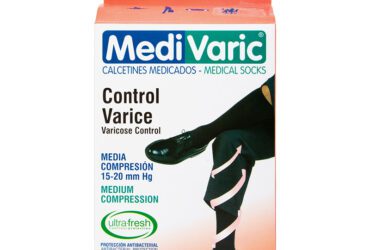 Calcetín Medivaric Hombre L Negra Media Compresión Nti